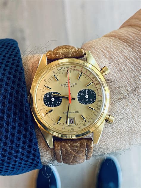 breitling anni 60|Breitling chrono matic.